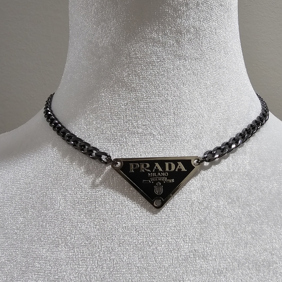 Prada Tag Necklace - Picture 1 of 6